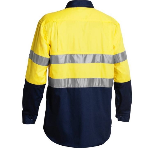 Picture of Bisley, Taped Hi Vis Cool Lightweight Shirt (4x Pack)